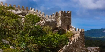 Portugal Small Group Golf Tour Vacation Package Moorish castle in Sintra - PerryGolf + Azamara Cruises